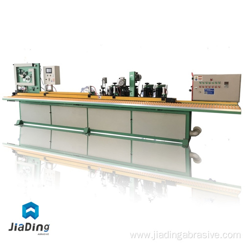 automatic abrasive belt peeling machine for cutting cloth